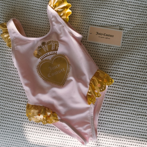 NWT Juicy Couture swimsuit for baby - Picture 1 of 4